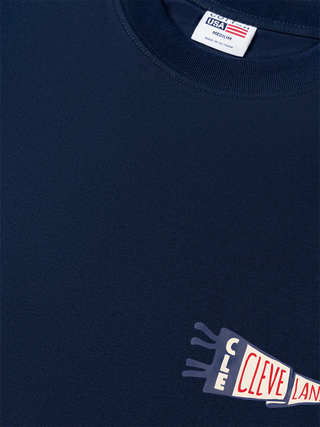 Áo Thun Relaxed Fit Baseball Cleve Land