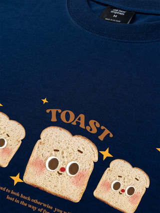 Áo Thun Relaxed Fit Sweet Pastry Toast