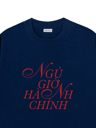 Áo Thun Relaxed Fit Ngủ Giờ Hành Chính