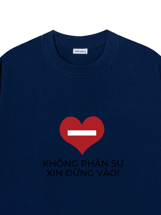 Áo Thun Relaxed Fit Không Phận Sự Xin Đừng Vào