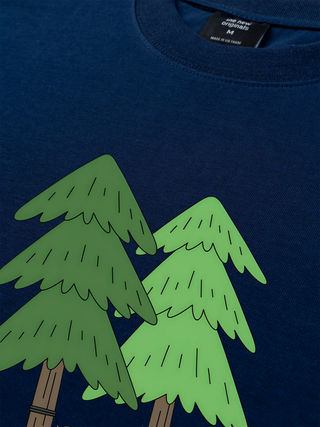 Áo Thun Relaxed Fit Let's Go Camping