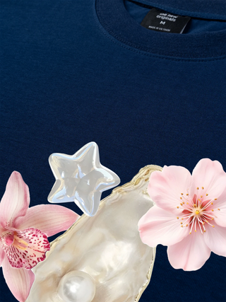 Áo Thun Relaxed Fit Pearl Bloom