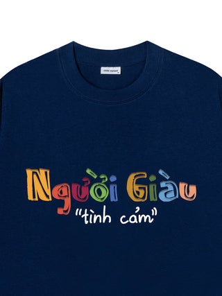 Áo Thun Relaxed Fit Người Giàu