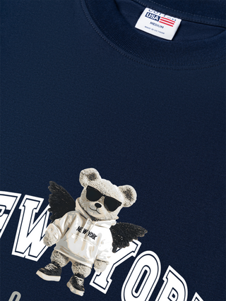 Áo Thun Relaxed Fit City New York Bear