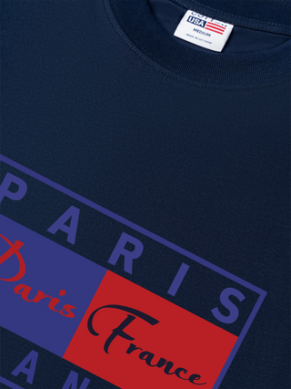 Áo Thun Relaxed Fit Bassic Paris France