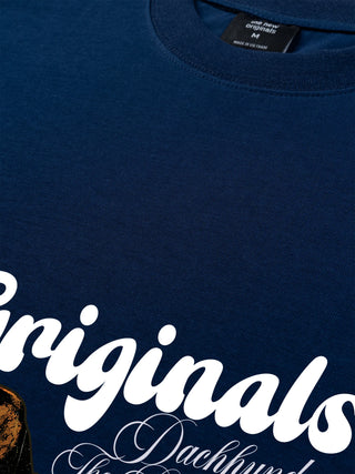 Áo Thun Relaxed Fit Retro Dachshund