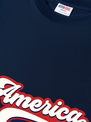 Áo Thun Relaxed Fit USA Vintage America