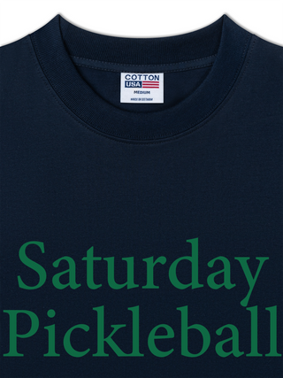 Áo Thun Relaxed Fit Saturday Pickleball Club