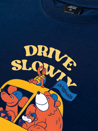 Áo Thun Relaxed Fit Drive Slowly