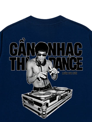 Áo Thun Relaxed Fit Gần Nhạc Thì Dance