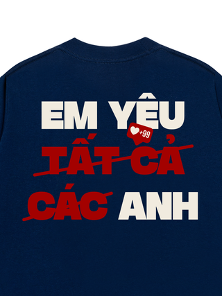 Áo Thun Relaxed Fit Em Yêu Tất Cả