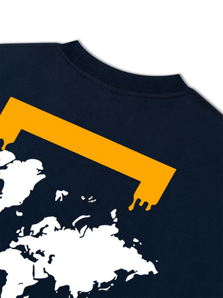 Áo Thun Relaxed Fit Wild Life World Map