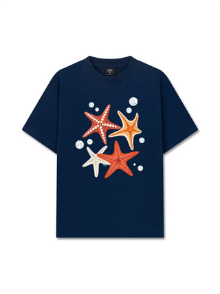Áo Thun Relaxed Fit Ocean Orange StarFish