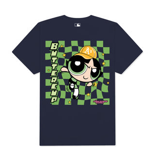 Áo Thun Oversize MLB Buttercup A's The Powerpuff Girls