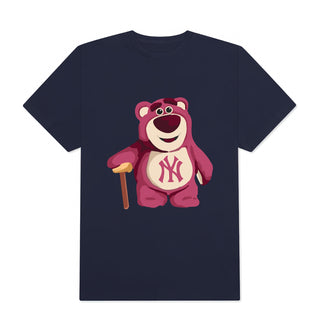 Áo Thun Oversize MLB Pink Bear Toy Story 3