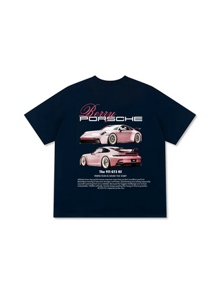 Áo Thun Relaxed Fit Porsche Berry Porsche