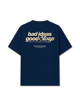 Áo Thun Relaxed Fit Bad Ideas Good Storys