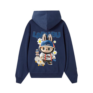 Áo Hoodie Labubu Denim