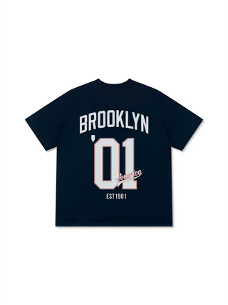 Áo Thun Relaxed Fit Baseball Brooklyn America