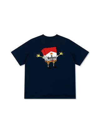 Áo Thun Relaxed Fit Marlboro SpongeBob SquarePants