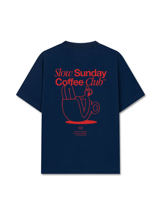 Áo Thun Relaxed Fit Slow Sunday Coffee Club