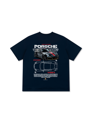 Áo Thun Relaxed Fit Porsche Turbo S GTSTREET