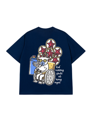 Áo Thun Relaxed Fit Chú Bé Tê Liệt