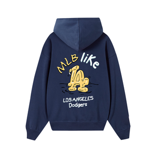 Áo Hoodie MLB LA Dodgers Logo Overfit