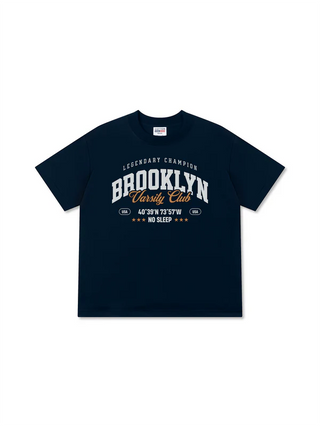 Áo Thun Relaxed Fit City Brooklyn Varsity Club