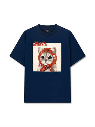 Áo Thun Relaxed Fit Muse Cat