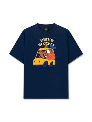 Áo Thun Relaxed Fit Drive Slowly