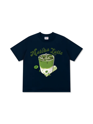 Áo Thun Relaxed Fit Tropical Matcha