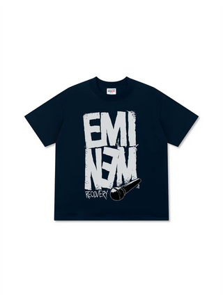 Áo Thun Relaxed Fit Rapper Eminem Recovery