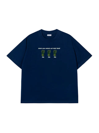 Áo Thun Relaxed Fit Hẹ Hẹ Hẹ