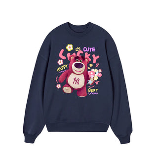 Áo sweater MLB Floral Pink Bear Toy Story