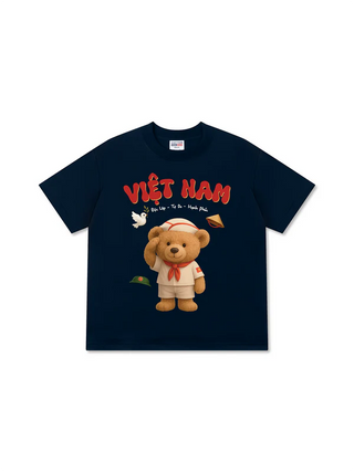 Áo Thun Relaxed Fit Việt Nam Teddy