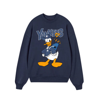 Áo sweater MLB Yankees Donald Duck