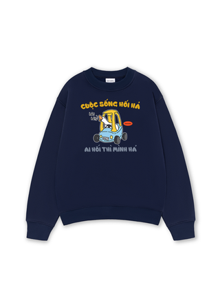 Meme Chú Vịt Cuộc Sống Hối Hả Sweater