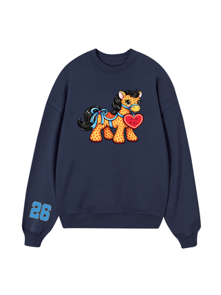 Orange Horrse Sweater