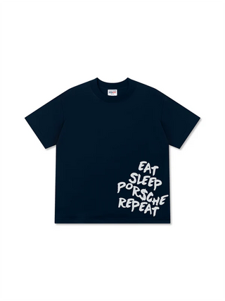 Áo Thun Relaxed Fit Porsche Eat Sleep Repeat