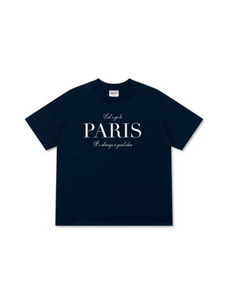 Áo Thun Relaxed Fit  City Let's go to Paris