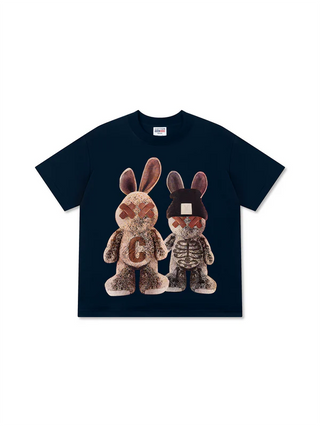 Áo Thun Relaxed Fit Bunny Couple
