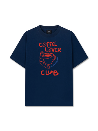 Áo Thun Relaxed Fit Coffee Lover Club