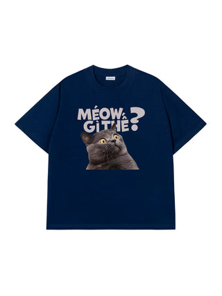 Áo Thun Relaxed Fit Méo Gì Thế