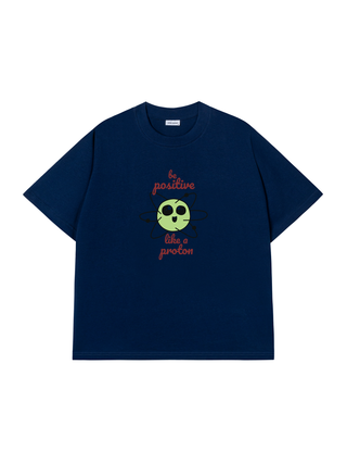 Áo Thun Relaxed Fit  be positive like a proton