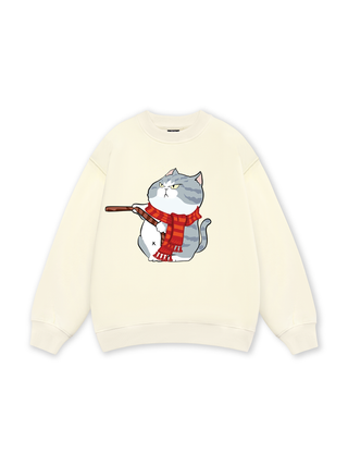 Funny Couple Xmas Cat Sweater