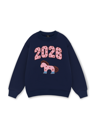 2026 Pink Horse Sweater