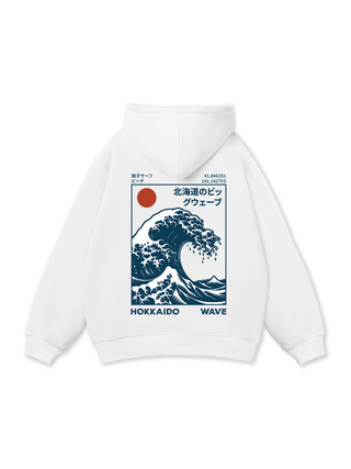 Hokkaido Wave Hoodie
