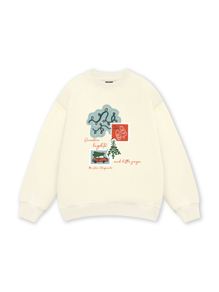 Sweater, lights, and little joy Sweater