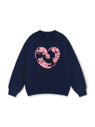 Meow Meow Heart Sweater